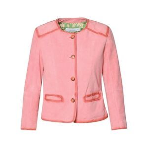 Bully Pink Leather Jacket Women